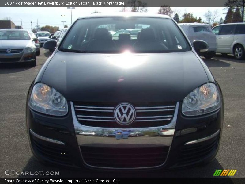 Black / Anthracite 2007 Volkswagen Jetta Wolfsburg Edition Sedan