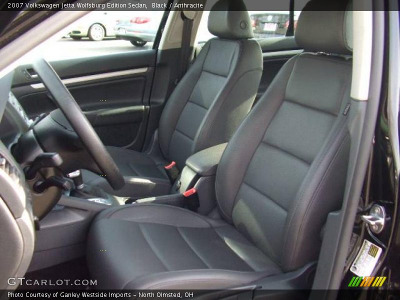 Black / Anthracite 2007 Volkswagen Jetta Wolfsburg Edition Sedan