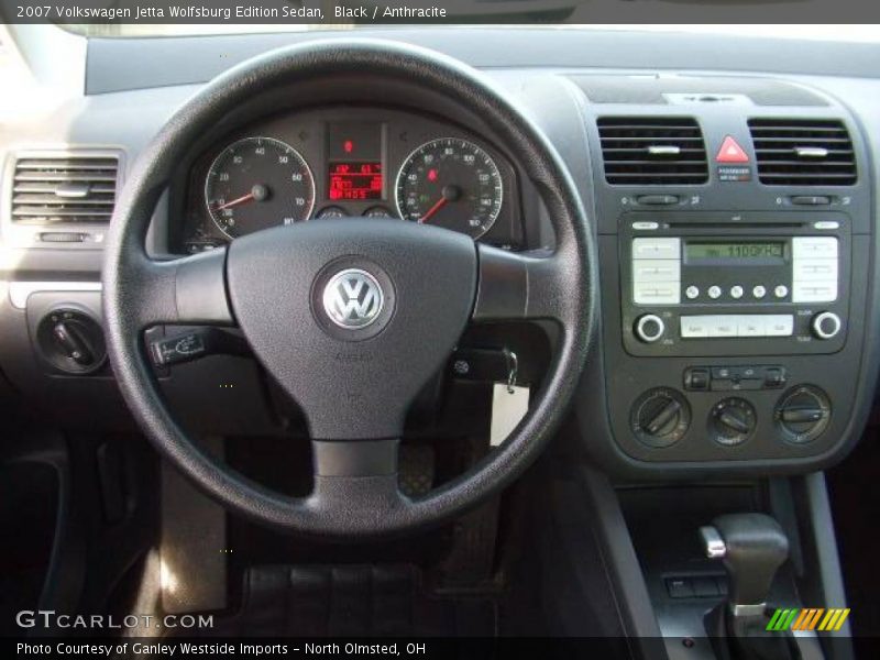 Black / Anthracite 2007 Volkswagen Jetta Wolfsburg Edition Sedan