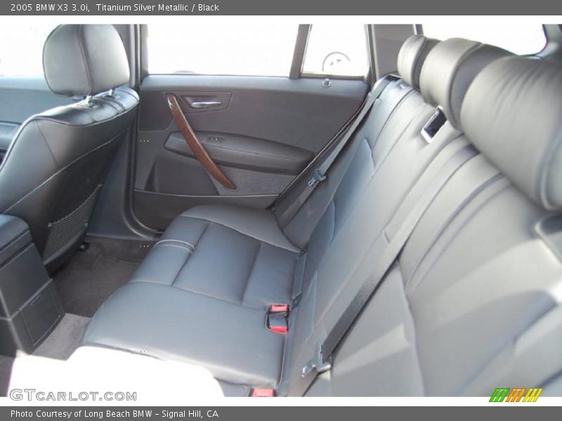 Titanium Silver Metallic / Black 2005 BMW X3 3.0i