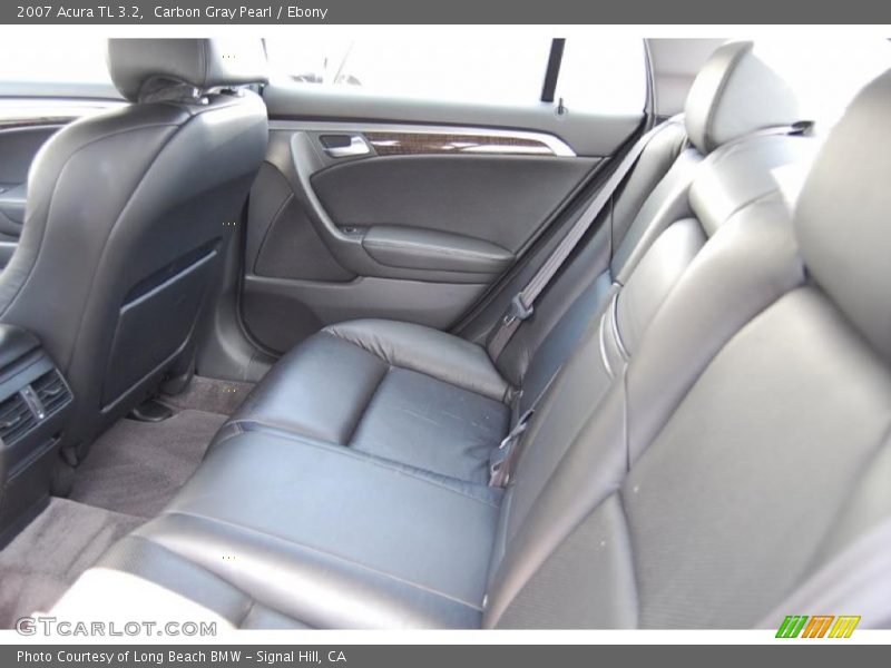 Carbon Gray Pearl / Ebony 2007 Acura TL 3.2