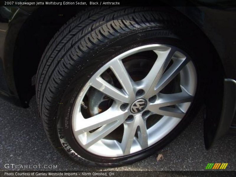 Black / Anthracite 2007 Volkswagen Jetta Wolfsburg Edition Sedan