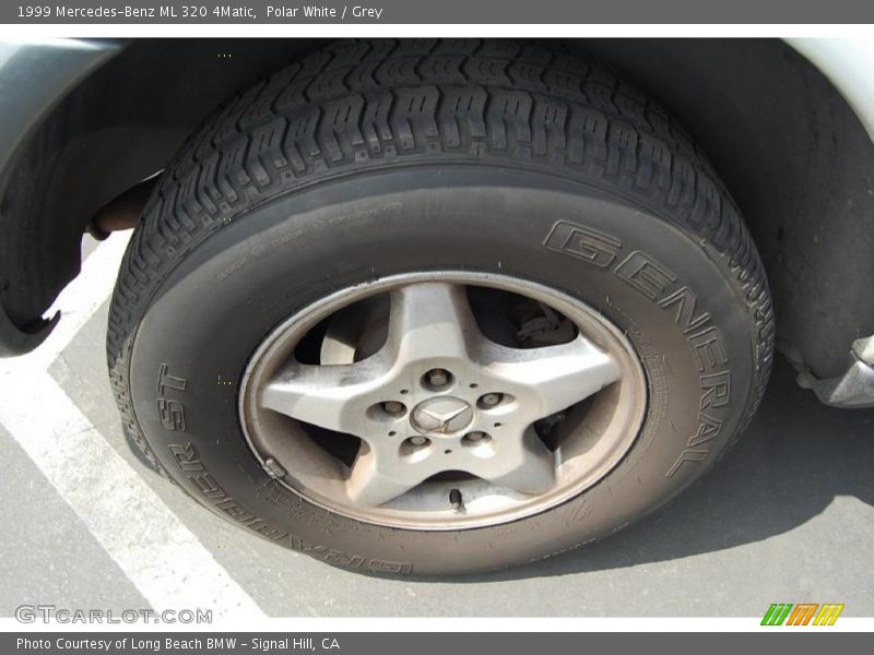 Polar White / Grey 1999 Mercedes-Benz ML 320 4Matic
