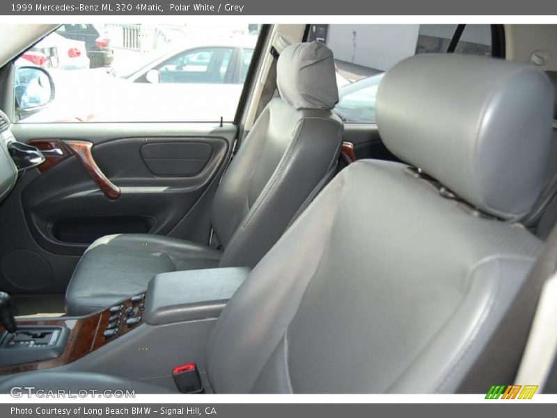 Polar White / Grey 1999 Mercedes-Benz ML 320 4Matic