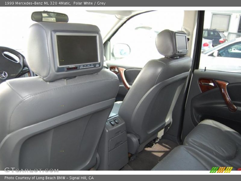 Polar White / Grey 1999 Mercedes-Benz ML 320 4Matic