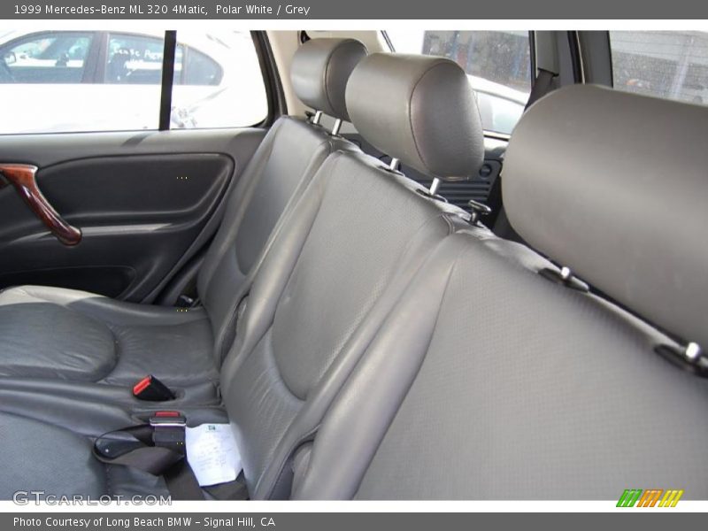 Polar White / Grey 1999 Mercedes-Benz ML 320 4Matic