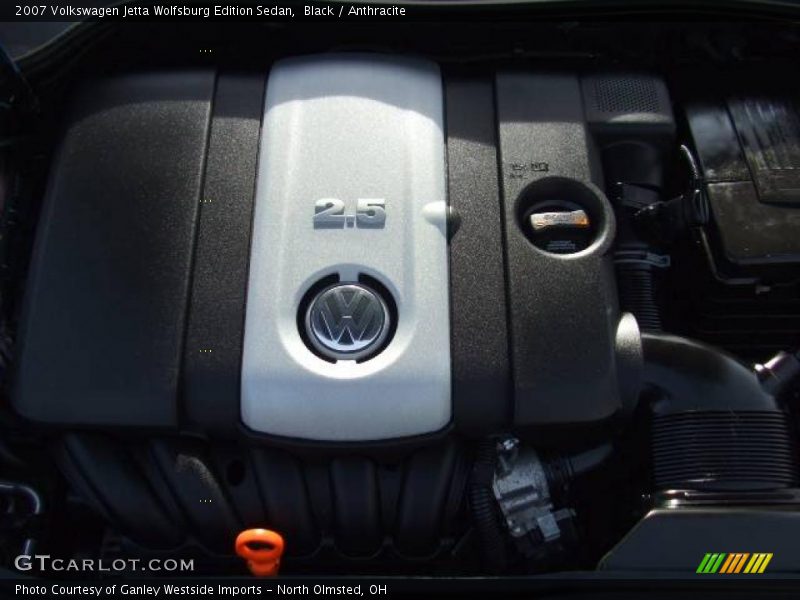 Black / Anthracite 2007 Volkswagen Jetta Wolfsburg Edition Sedan