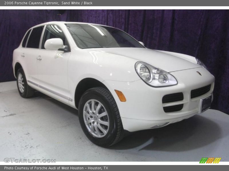 Sand White / Black 2006 Porsche Cayenne Tiptronic
