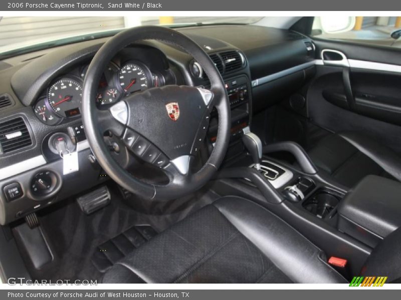 Sand White / Black 2006 Porsche Cayenne Tiptronic