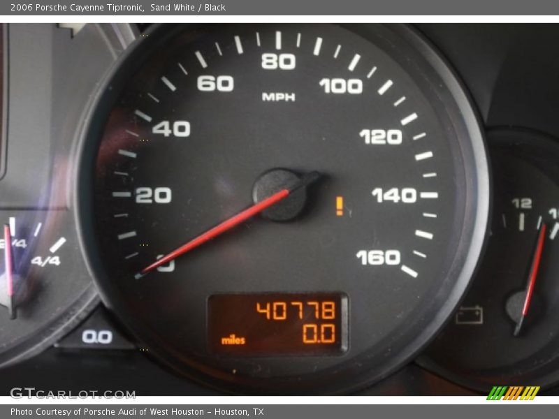 Sand White / Black 2006 Porsche Cayenne Tiptronic