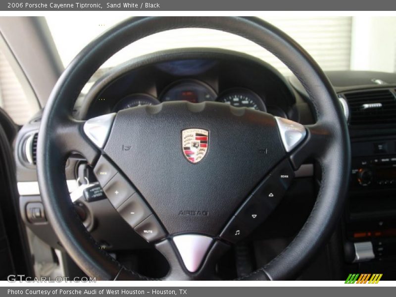 Sand White / Black 2006 Porsche Cayenne Tiptronic