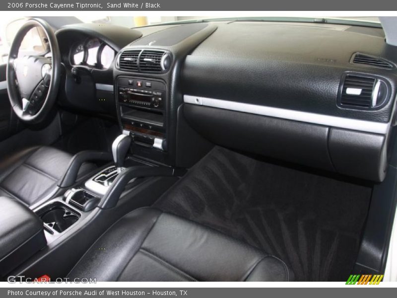 Sand White / Black 2006 Porsche Cayenne Tiptronic