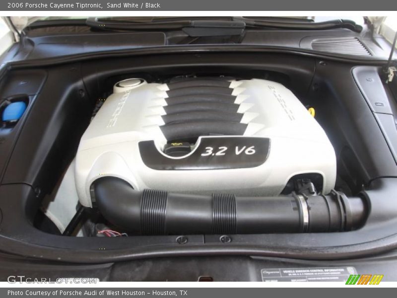 Sand White / Black 2006 Porsche Cayenne Tiptronic