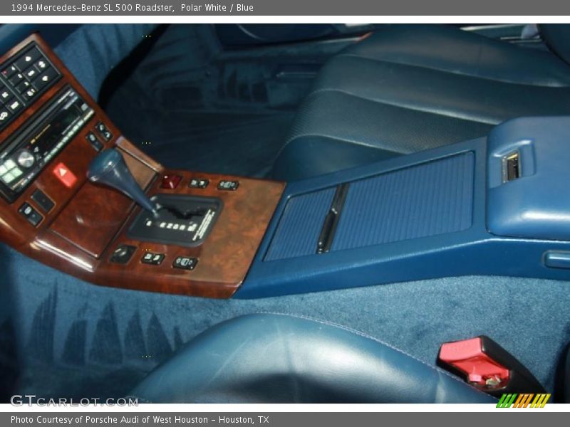 Polar White / Blue 1994 Mercedes-Benz SL 500 Roadster
