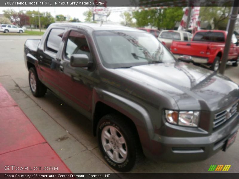 Nimbus Grey Metallic / Gray 2007 Honda Ridgeline RTL