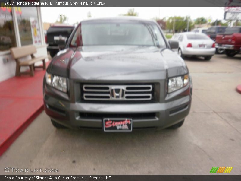 Nimbus Grey Metallic / Gray 2007 Honda Ridgeline RTL