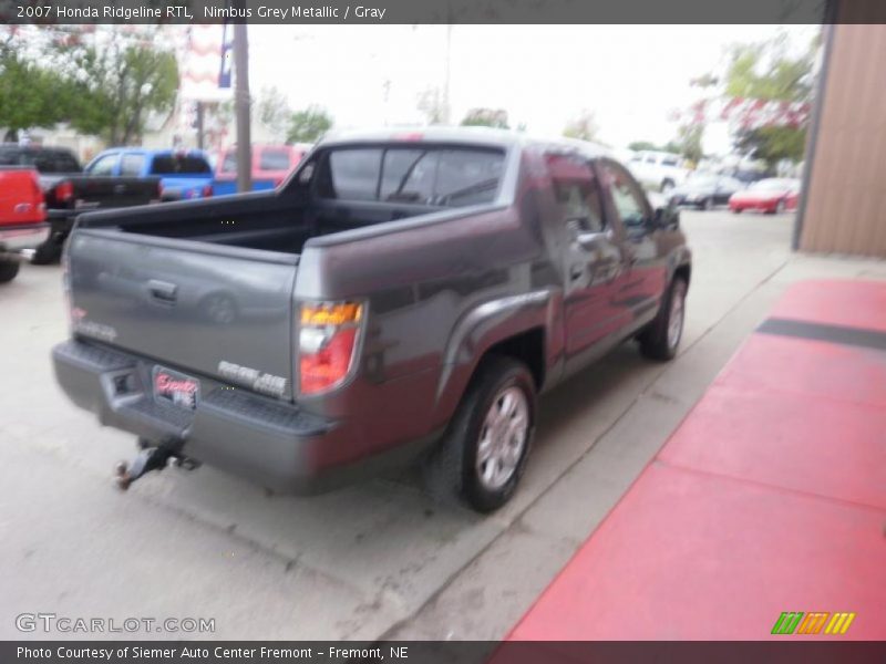 Nimbus Grey Metallic / Gray 2007 Honda Ridgeline RTL