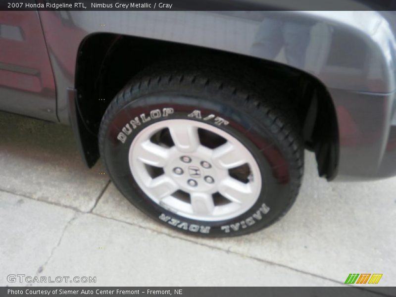 Nimbus Grey Metallic / Gray 2007 Honda Ridgeline RTL
