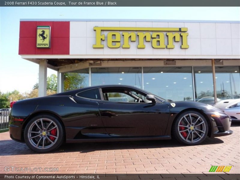 Tour de France Blue / Black 2008 Ferrari F430 Scuderia Coupe