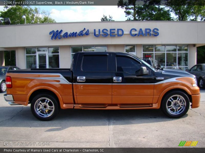 Black / Medium/Dark Flint 2006 Ford F150 XLT SuperCrew