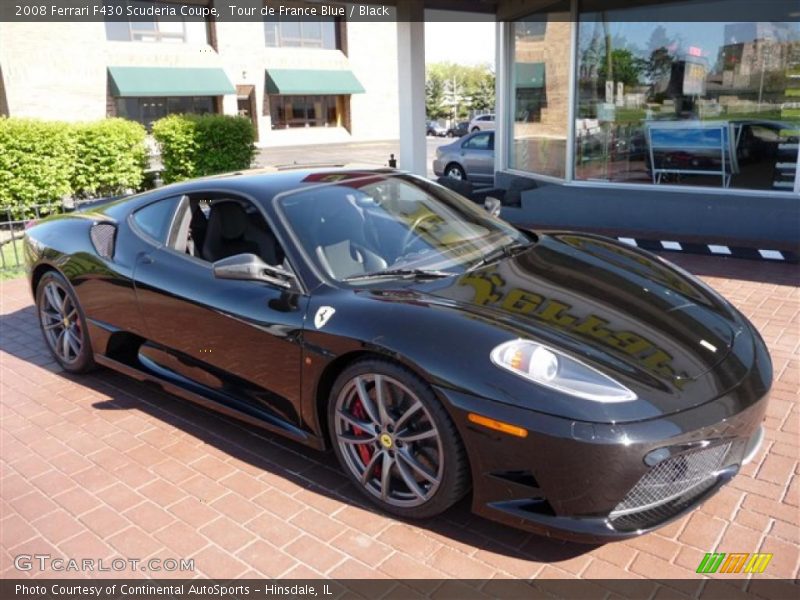 Tour de France Blue / Black 2008 Ferrari F430 Scuderia Coupe