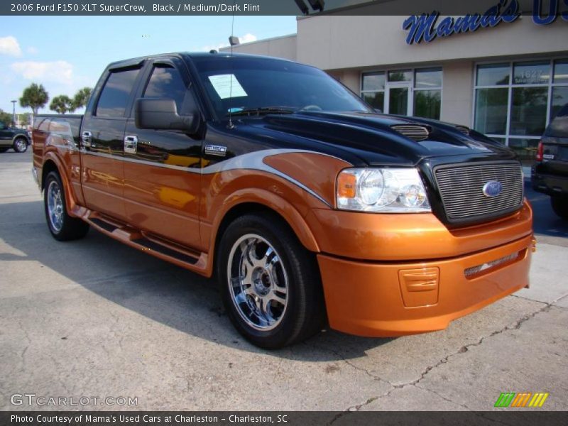 Black / Medium/Dark Flint 2006 Ford F150 XLT SuperCrew