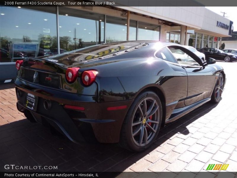 Tour de France Blue / Black 2008 Ferrari F430 Scuderia Coupe
