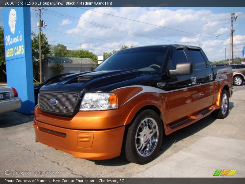 Black / Medium/Dark Flint 2006 Ford F150 XLT SuperCrew