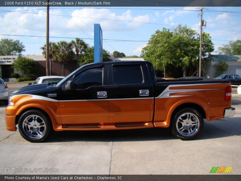 Black / Medium/Dark Flint 2006 Ford F150 XLT SuperCrew