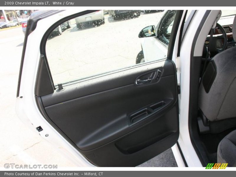 White / Gray 2009 Chevrolet Impala LT