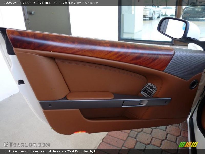 Stratus White / Bentley Saddle 2009 Aston Martin DB9 Volante