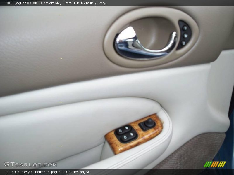 Frost Blue Metallic / Ivory 2006 Jaguar XK XK8 Convertible
