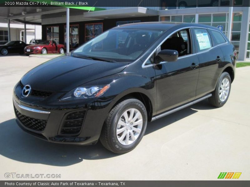 Brilliant Black / Black 2010 Mazda CX-7 i SV