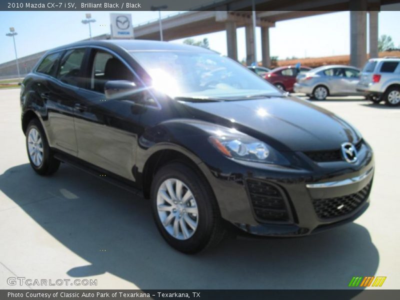Brilliant Black / Black 2010 Mazda CX-7 i SV
