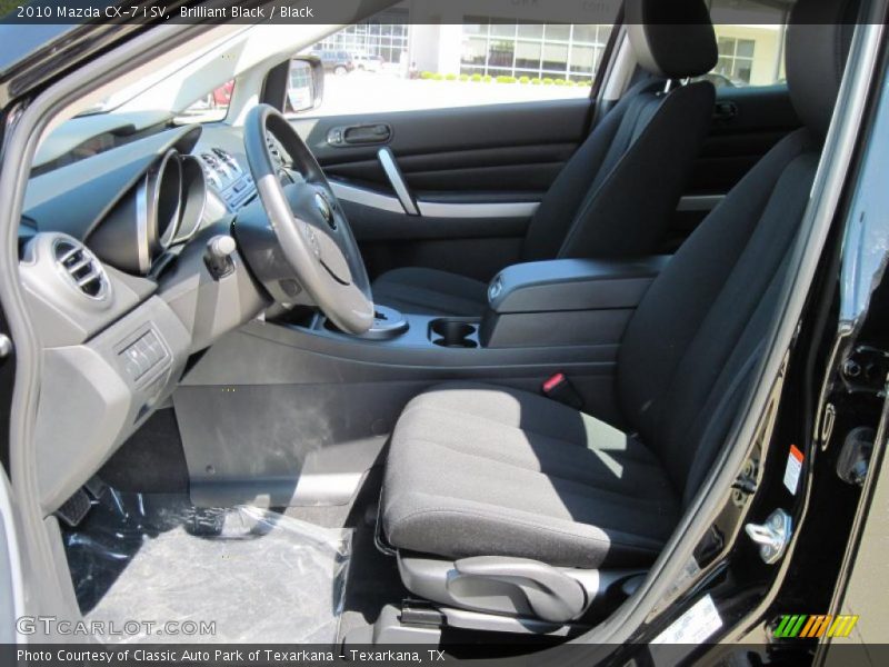 Brilliant Black / Black 2010 Mazda CX-7 i SV