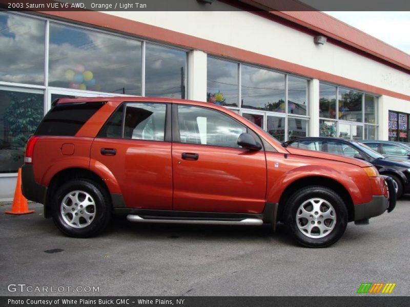 Orange / Light Tan 2003 Saturn VUE V6 AWD