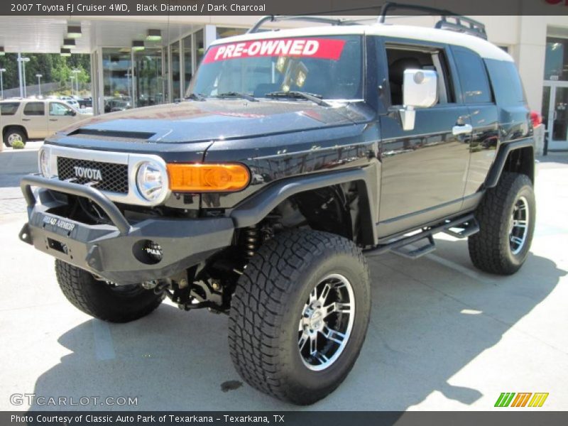 Black Diamond / Dark Charcoal 2007 Toyota FJ Cruiser 4WD