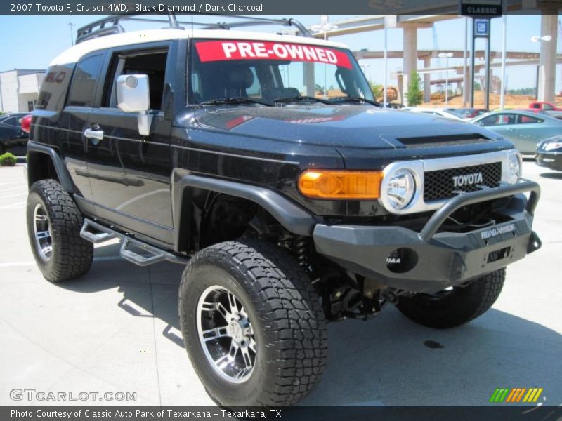Black Diamond / Dark Charcoal 2007 Toyota FJ Cruiser 4WD