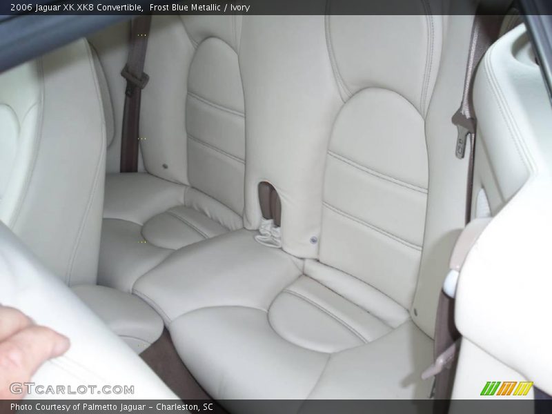 Frost Blue Metallic / Ivory 2006 Jaguar XK XK8 Convertible