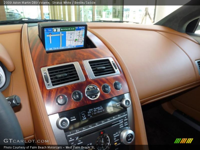 Stratus White / Bentley Saddle 2009 Aston Martin DB9 Volante