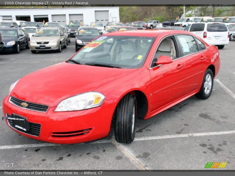 Victory Red / Neutral 2009 Chevrolet Impala LT