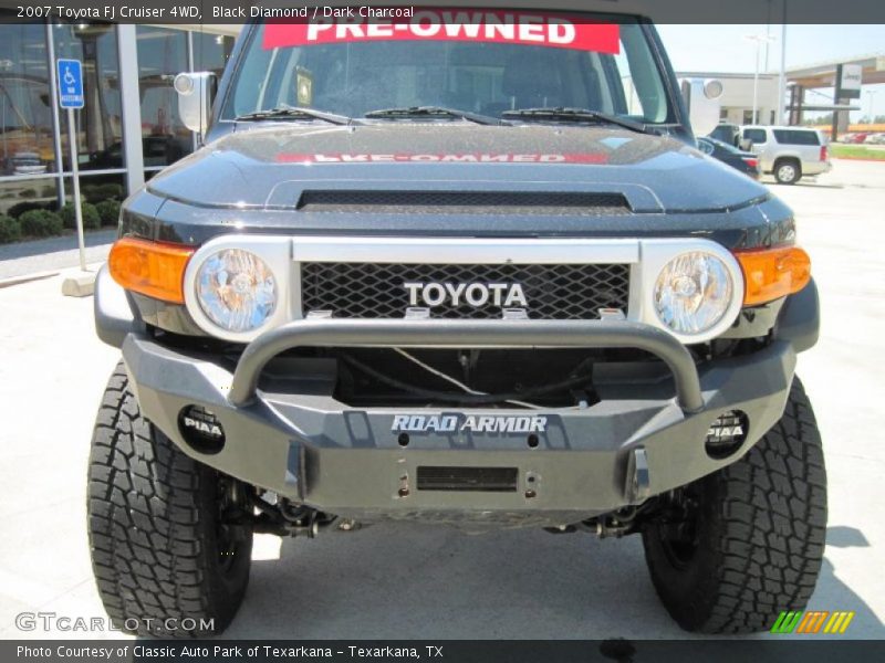 Black Diamond / Dark Charcoal 2007 Toyota FJ Cruiser 4WD