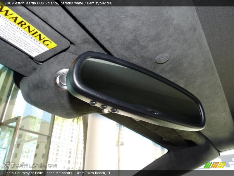 Stratus White / Bentley Saddle 2009 Aston Martin DB9 Volante