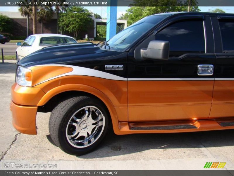Black / Medium/Dark Flint 2006 Ford F150 XLT SuperCrew