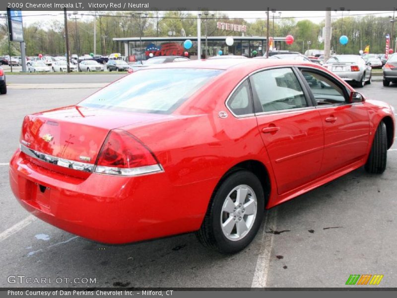 Victory Red / Neutral 2009 Chevrolet Impala LT