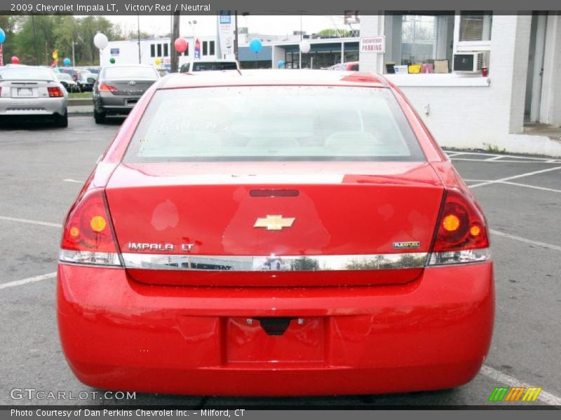 Victory Red / Neutral 2009 Chevrolet Impala LT