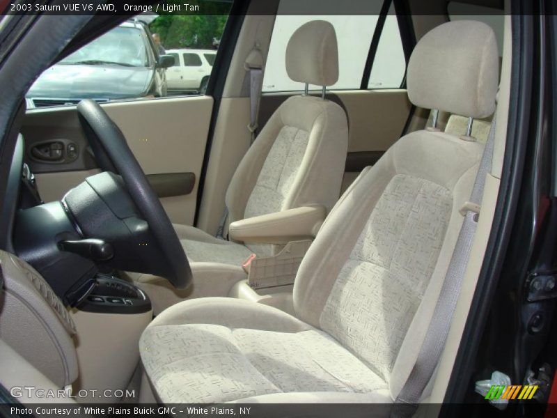 Orange / Light Tan 2003 Saturn VUE V6 AWD