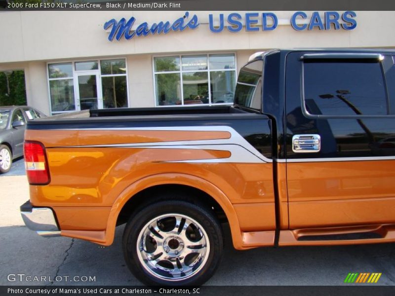 Black / Medium/Dark Flint 2006 Ford F150 XLT SuperCrew