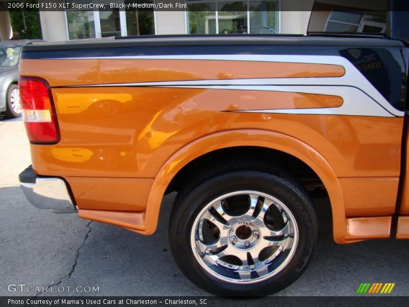 Black / Medium/Dark Flint 2006 Ford F150 XLT SuperCrew