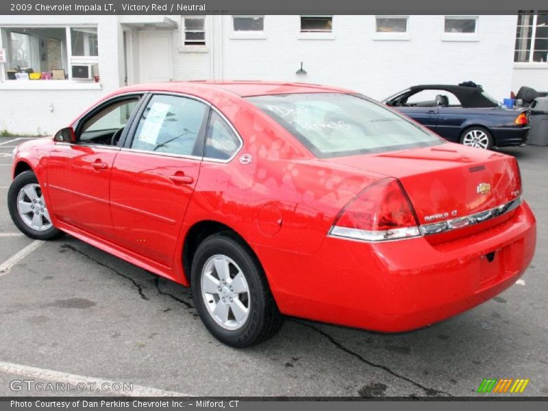 Victory Red / Neutral 2009 Chevrolet Impala LT